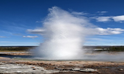 Zdjęcie ISLANDIA / Strokkur / Strokkur / Gejzer Strokkur