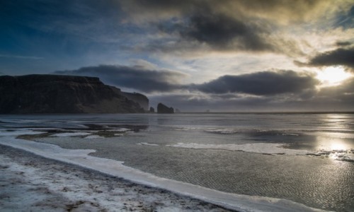Zdjecie ISLANDIA / Islandia poudniowa / Vik / zimowa Islandia