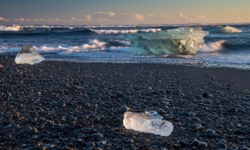 Zdjęcie ISLANDIA / Islandia południowa / Jokulsarlon / zimowa Islandia