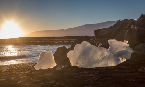 Zdjęcie ISLANDIA / Islandia południowa / Jokulsarlon / zimowa Islandia