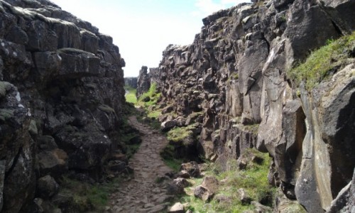 Zdjęcie ISLANDIA / Thingvellir / . / Ścieżka