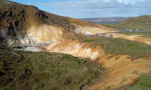 Zdjcie ISLANDIA / Seltun / . / Gorce rda