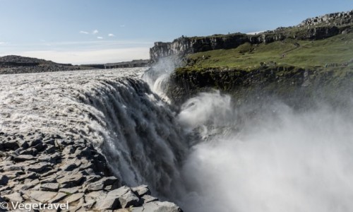 Zdjcie ISLANDIA / pnocno-wschodnia Islandia / Dettifoss / Wodospad Dettifoss