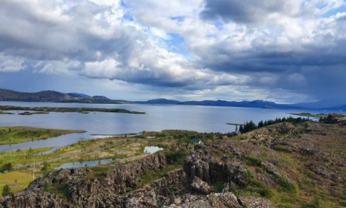 Zdjecie ISLANDIA / Golden Circle / Jezioro / Þingvallavatn