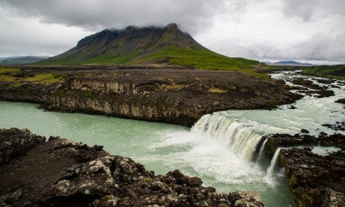 Zdjecie ISLANDIA / Poludnie wyspy / Gdzie w interiorze / Wodospad 