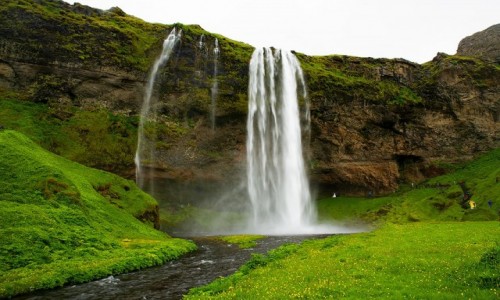 Zdjcie ISLANDIA / Poludnie wyspy / Wodospad Seljalandsfoss / Wodospad Seljalandsfoss