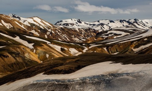Zdjcie ISLANDIA / Poludnie wyspy / Park Narodowy Landmannalaugar / Tczowe gry