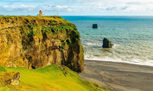 Zdjecie ISLANDIA / Poludnie wyspy / Cypel Dyrholaey / Cypel Dyrhlaey