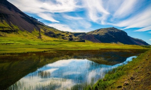 Zdjecie ISLANDIA / Poludnie wyspy / Okolice Reykjaviku / Krajobraz