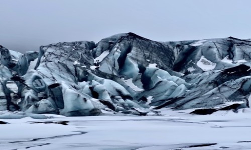 Zdjcie ISLANDIA / Islandia  / Solheimajokull / Lodowiec Islandia 