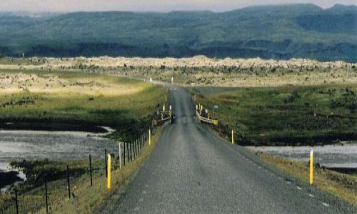 Zdjecie ISLANDIA / brak / droga w stronę Skaftafell / do Nikąd
