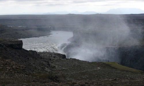 Zdjęcie ISLANDIA / Pół. Wschodnia Islandia  / Wodospad Dettifoss / Dettifoss