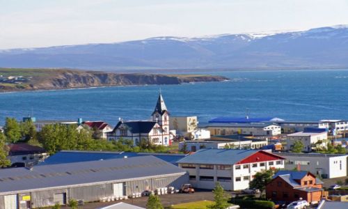 Zdjecie ISLANDIA / Polnocna Islandia / Husavik / Husavik
