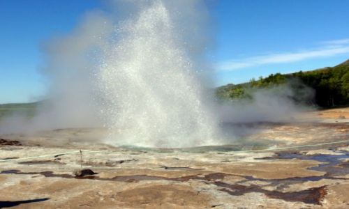 Zdjęcie ISLANDIA / Południowa Islandia / Geysir - Strokkur / Strokkur