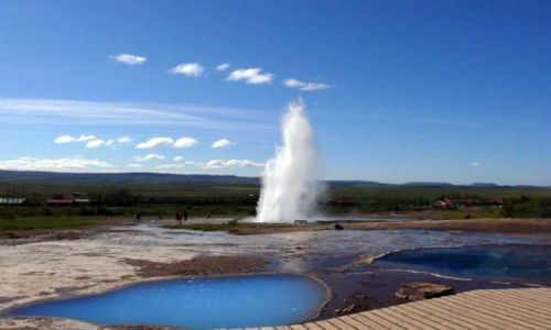 Zdjęcie ISLANDIA / Południowa Islandia / Geysir - Strokkur / Strokkur