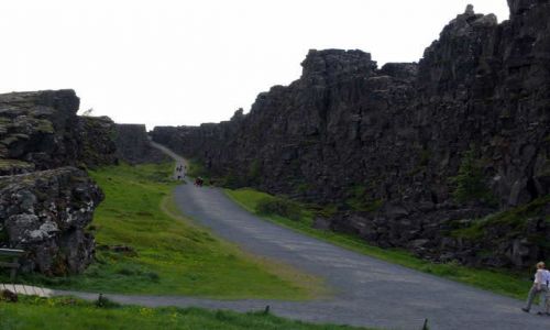 Zdjęcie ISLANDIA / Południowa Islandia / Pingvellir - Park Narodowy / Równina zgromadzeń