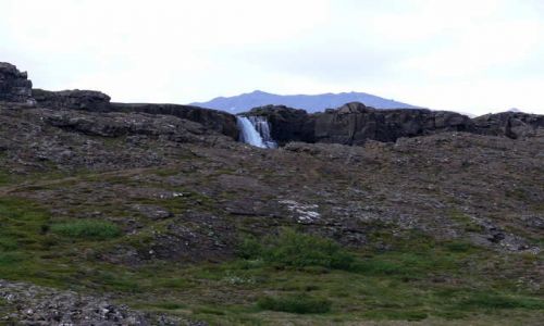 Zdjęcie ISLANDIA / Południowa Islandia / Pingvellir - Park Narodowy / Wodospad skazańców