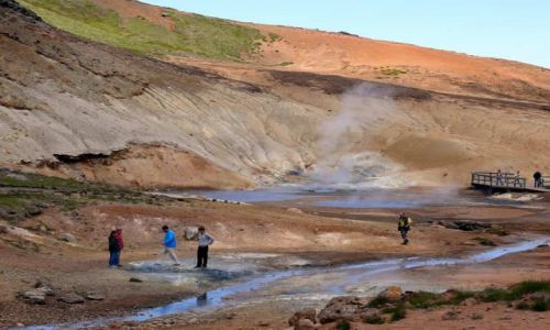 Zdjęcie ISLANDIA / Pd. Zach. Islandia / Pole geotermalne Seltun / Pole geotermalne Seltun