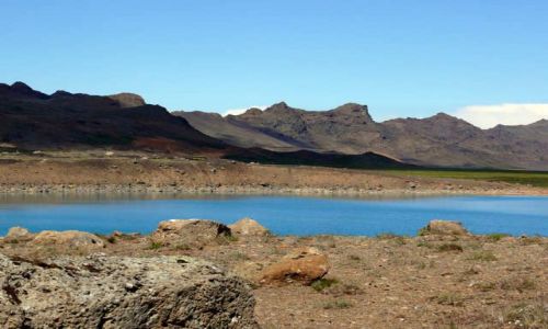 Zdjęcie ISLANDIA / Pd. Zach. Islandia / Okolice pola geotermalnego Seltun / Błękitne oczko