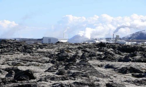 Zdjecie ISLANDIA / Pd. Zach. Islandia / Okolice Grindavik / Kompleks Blue Lagoon 
