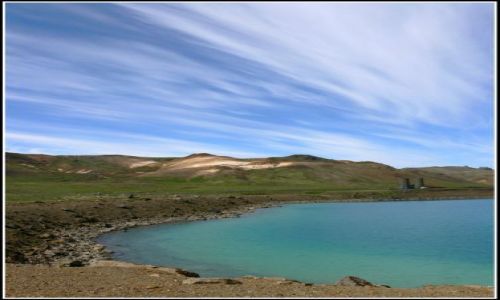 Zdjęcie ISLANDIA / Reykjanes / Krater Graenavatn / Wygasly krater
