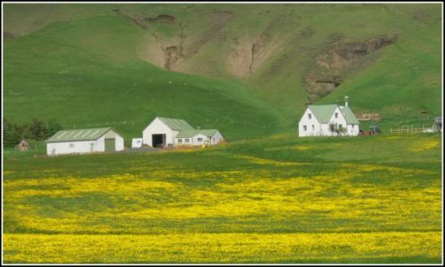 Zdjecie ISLANDIA / Islandia poludiowa / Miedzy Skogar a Vik / Malownicza kraina