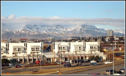 Zdjecie ISLANDIA / brak / Reykijavik / Islandia wczesna wiosna 