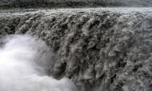 Zdjecie ISLANDIA / pnoc / Detifoss / detifoss starszy o dwa lata :)