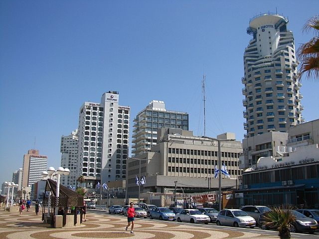 Zdjęcia: Tel Awiw, Tel Awiw, promenada nadmorska, IZRAEL Zdjęcia: Tel Awiw, Tel Awiw, promenada nadmorska, IZRAEL