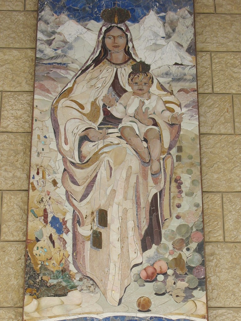 Zdjęcia: NAZARET, Chilijska Madonna z Dzieciatkiem - Bazylika Zwiastowania Pańskiego, IZRAEL Zdjęcia: NAZARET, Chilijska Madonna z Dzieciatkiem - Bazylika Zwiastowania Pańskiego, IZRAEL