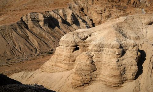 Zdj�cie IZRAEL / - / Zachodni Brzeg  / jaskinia w Qumran