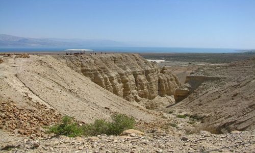 Zdjcie IZRAEL / Morze Martwe / Qumran / panorama