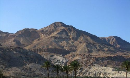 Zdjcie IZRAEL / Morze Martwe / Ein Gedi / pustynia Judzka