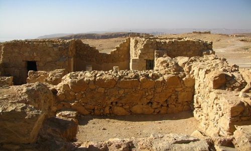 Zdjcie IZRAEL / Morze Martwe / Masada / twierdza Masada