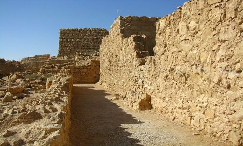 Zdjcie IZRAEL / Morze Martwe / Masada / twierdza Masada