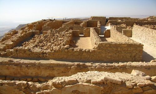 Zdjcie IZRAEL / Morze Martwe / Masada / twierdza Masada