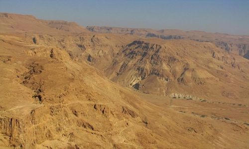 Zdjcie IZRAEL / Morze Martwe / Masada / pustynia Judzka