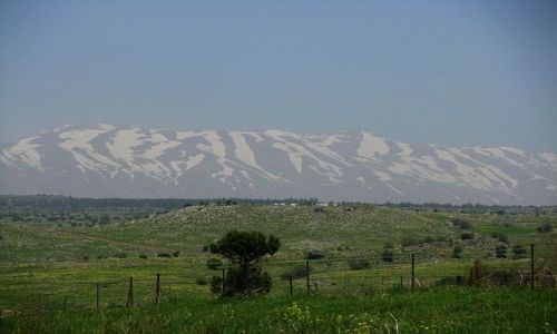 Zdjęcie IZRAEL / Galilea / wzgórza Golan / góra Hermon