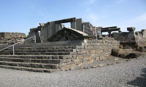 Zdjęcie IZRAEL / Galilea / Korazim / synagoga