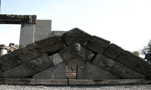 Zdjęcie IZRAEL / Galilea / Korazim / synagoga