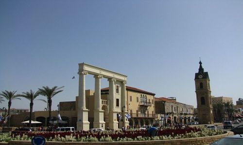 Zdjcie IZRAEL / Tel Awiw / Jaffa / ulica w Jaffie
