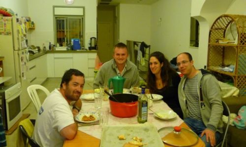 Zdjecie IZRAEL / - / Jerozolima stolica Izraela / z hostami w Jerusalem