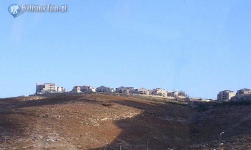 IZRAEL / Izrael / okolice Jerozolimy / Osiedla ydowskie w okolicy Jerozolimy