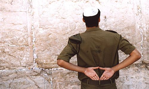 Zdjecie IZRAEL / brak / Jerozolima / Ludzie Wielkiej ciany