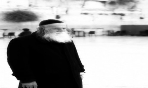 Zdjęcie IZRAEL / Jerozolima / sciana / broda