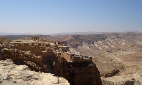 Zdjcie IZRAEL / PUSTYNIA JUDZKA / MASADA / TWIERDZA MASADA