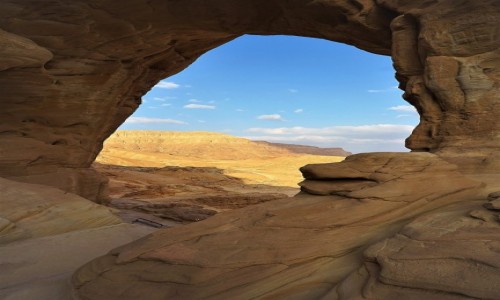 Zdjecie IZRAEL / Eilat / Timna Park / Okno na pustyni