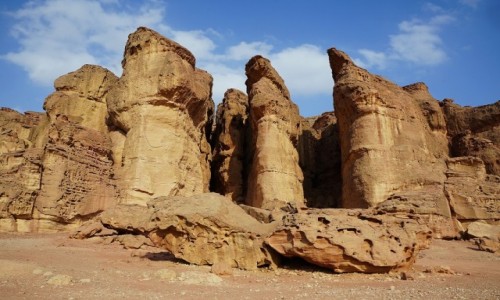 Zdjcie IZRAEL / Eilat / Timna Park / Filary krla Salomona