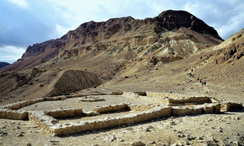 Zdjcie IZRAEL / Morze Martwe / Ein Gedi / Ruiny wityni