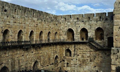 Zdjcie IZRAEL / Jerozolima / Cytadela Dawida / Mury
